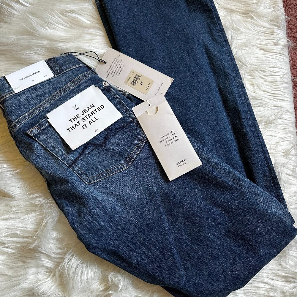 7 For All Mankind Women's The Original Bootcut Jeans in Size 26